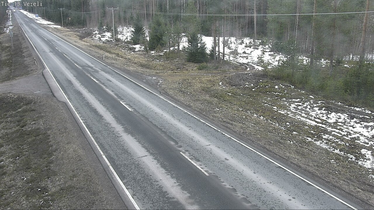 Weather Camera Image Väg 13 Vetil, Veteli, Keski-Pohjanmaa