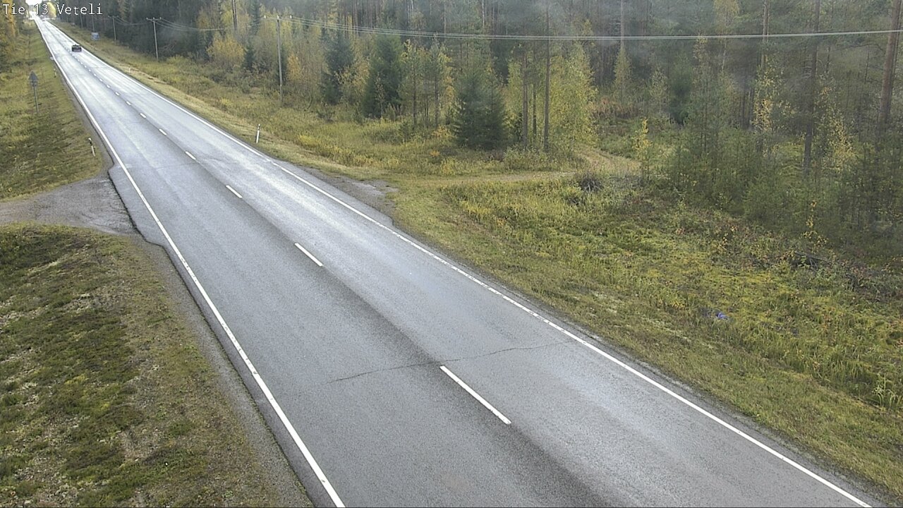 Weather Camera Image Road 13 Veteli, Veteli, Keski-Pohjanmaa