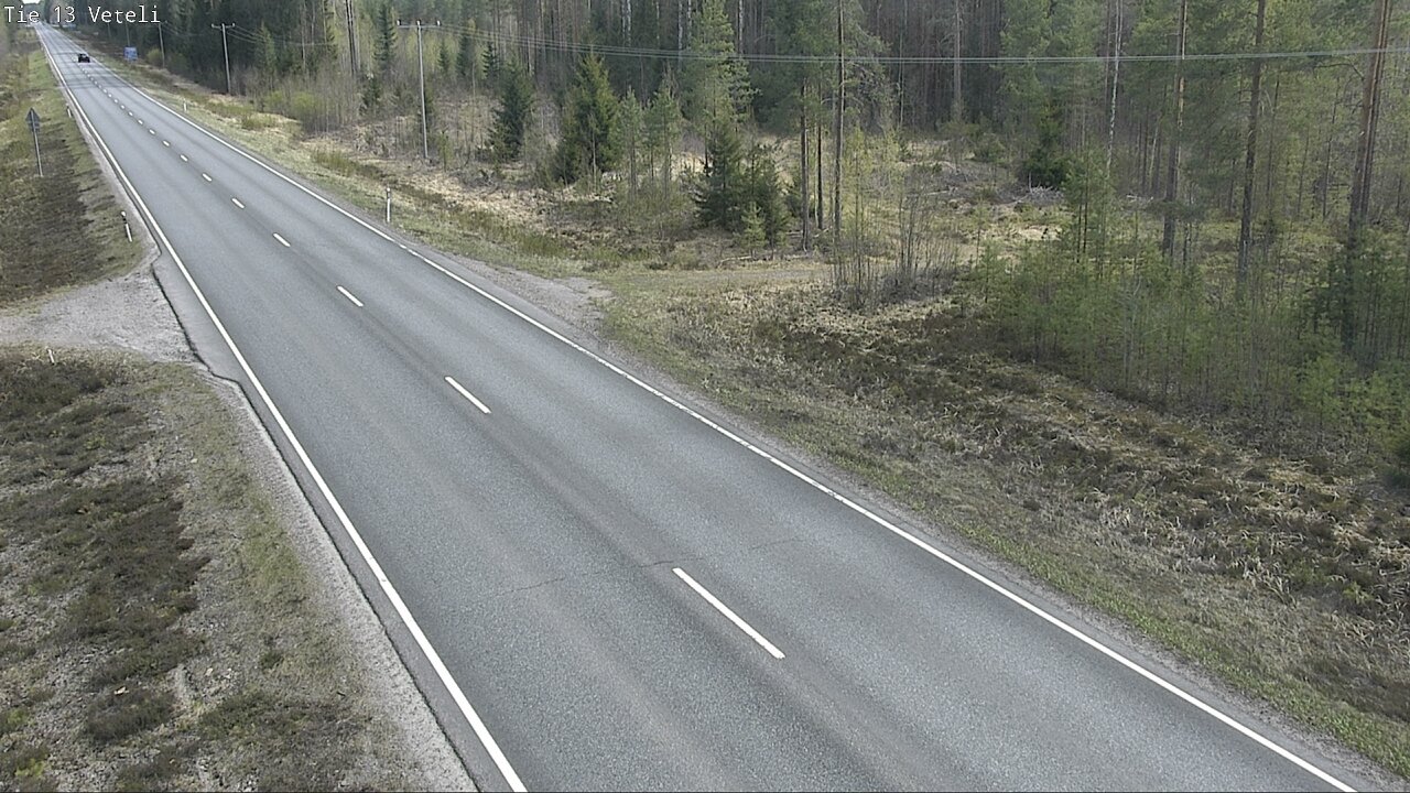 Weather Camera Image Väg 13 Vetil, Veteli, Keski-Pohjanmaa