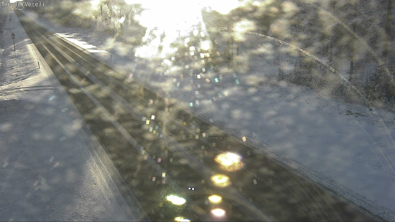 Weather Camera Image Väg 13 Vetil, Veteli, Keski-Pohjanmaa