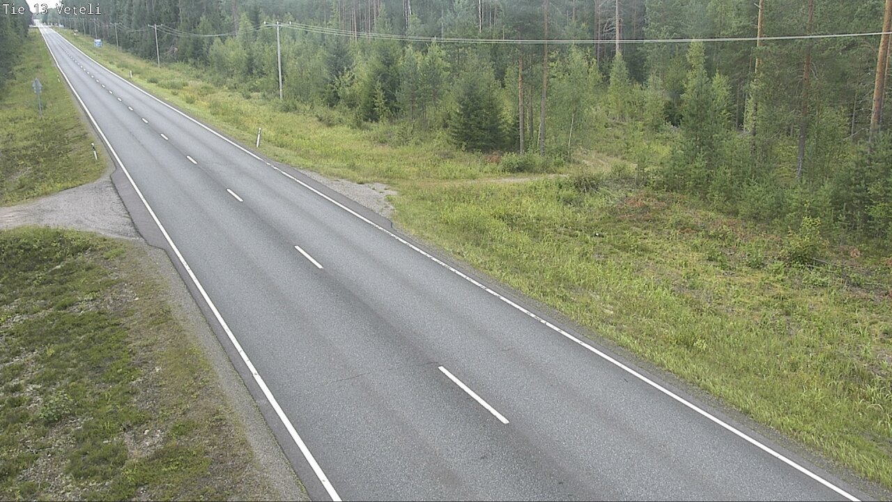 Weather Camera Image Road 13 Veteli, Veteli, Keski-Pohjanmaa