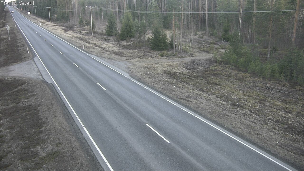 Weather Camera Image Väg 13 Vetil, Veteli, Keski-Pohjanmaa