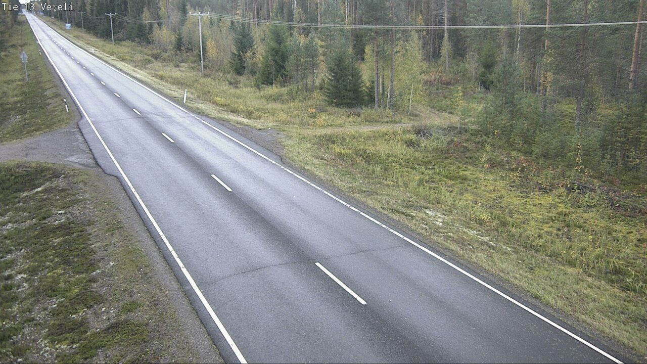 Weather Camera Image Road 13 Veteli, Veteli, Keski-Pohjanmaa