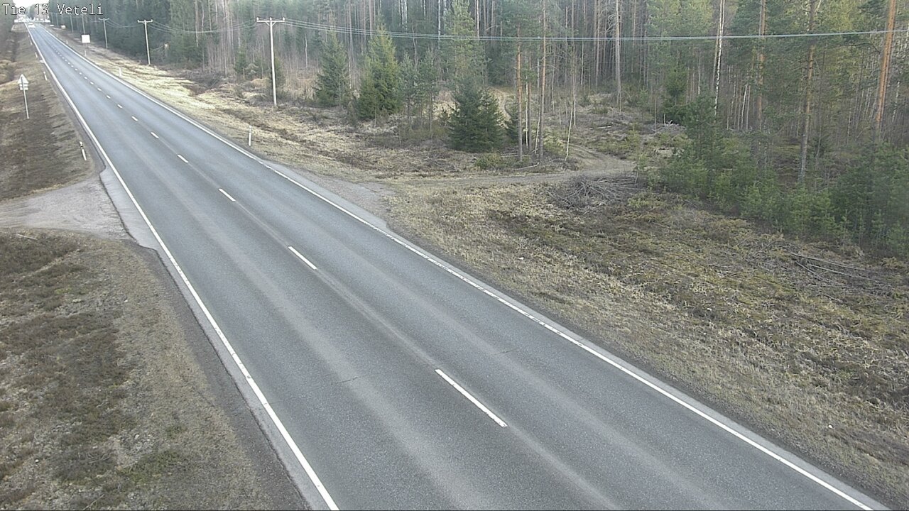 Weather Camera Image Väg 13 Vetil, Veteli, Keski-Pohjanmaa