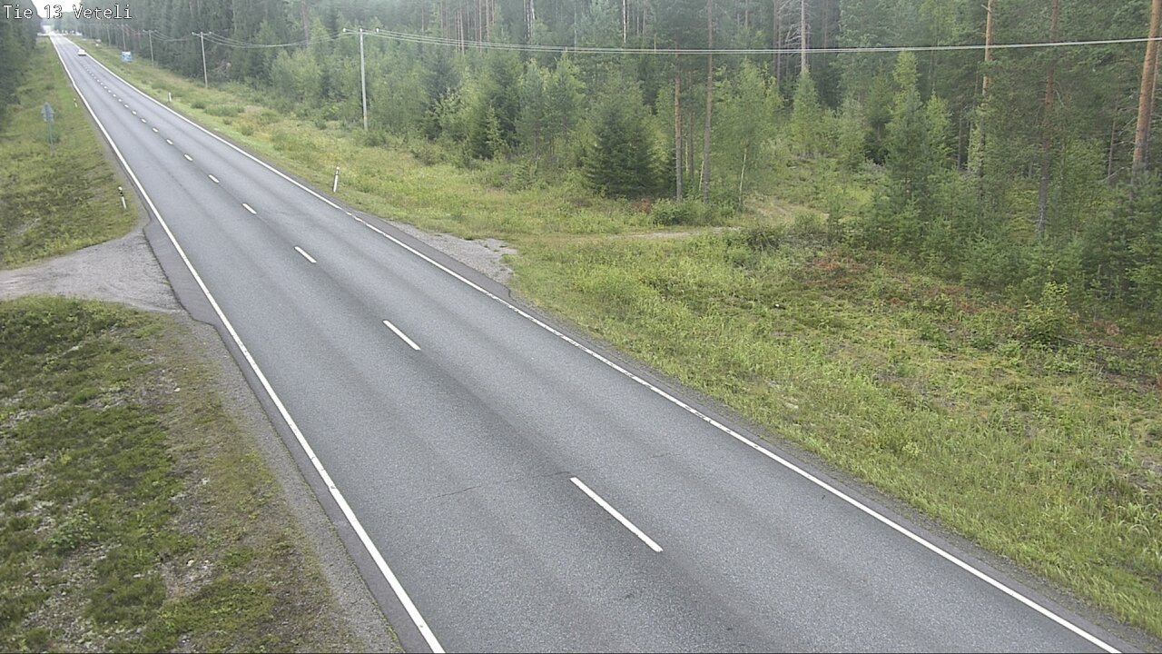 Weather Camera Image Road 13 Veteli, Veteli, Keski-Pohjanmaa