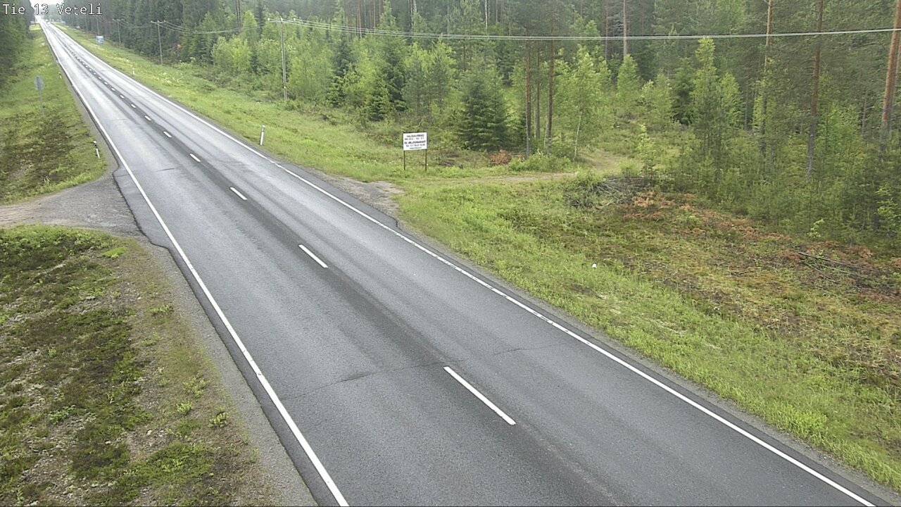 Weather Camera Image Väg 13 Vetil, Veteli, Keski-Pohjanmaa