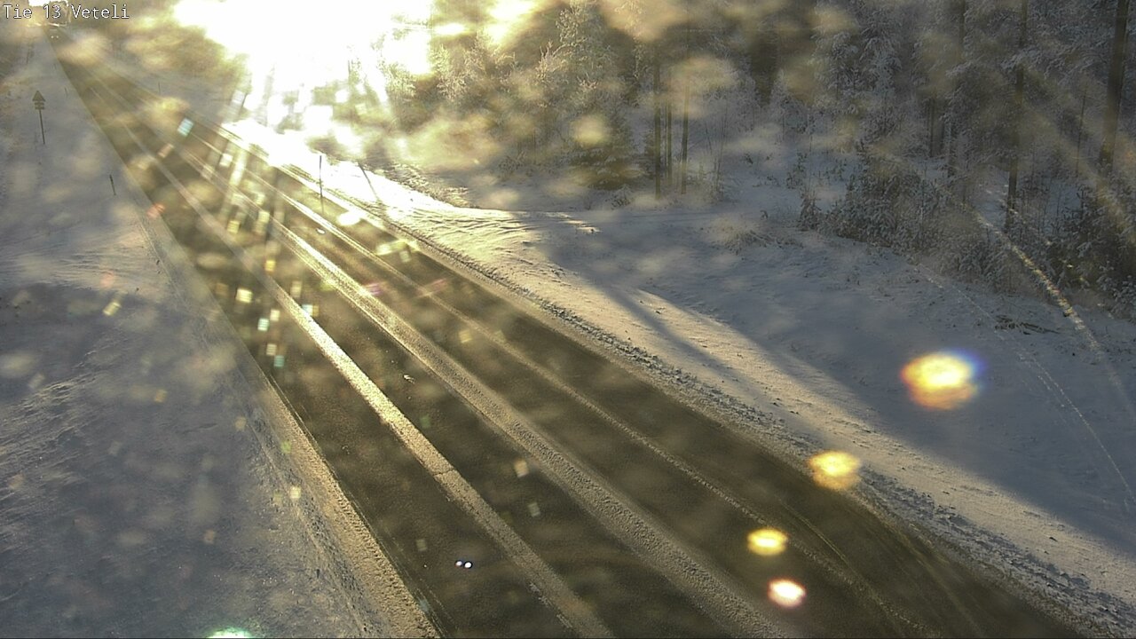 Weather Camera Image Väg 13 Vetil, Veteli, Keski-Pohjanmaa