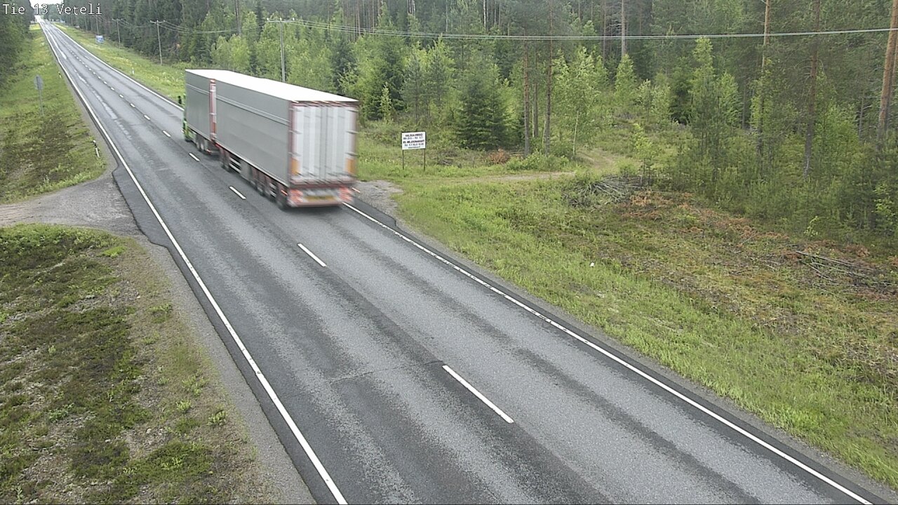 Weather Camera Image Väg 13 Vetil, Veteli, Keski-Pohjanmaa