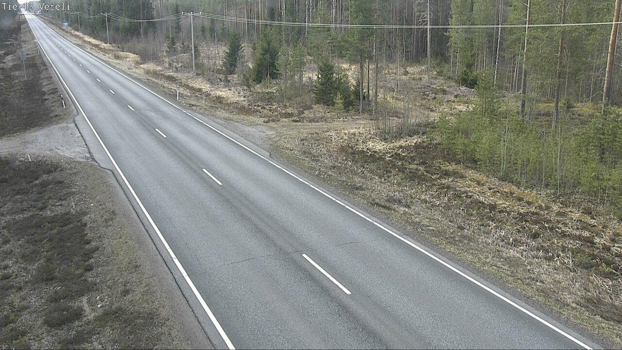 Weather Camera Image Road 13 Veteli, Veteli, Keski-Pohjanmaa
