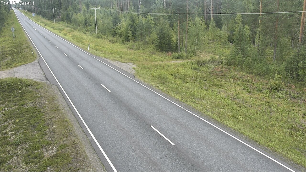 Weather Camera Image Road 13 Veteli, Veteli, Keski-Pohjanmaa