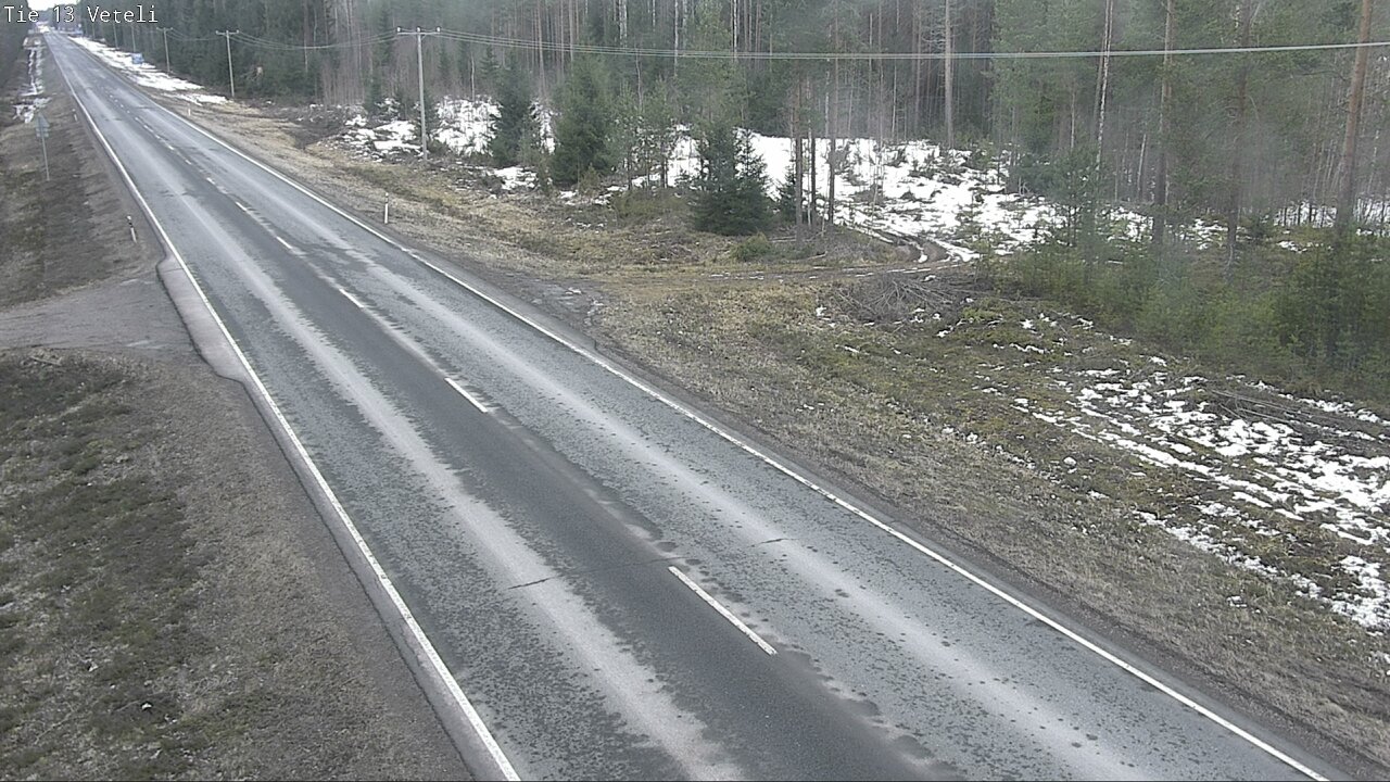 Weather Camera Image Väg 13 Vetil, Veteli, Keski-Pohjanmaa