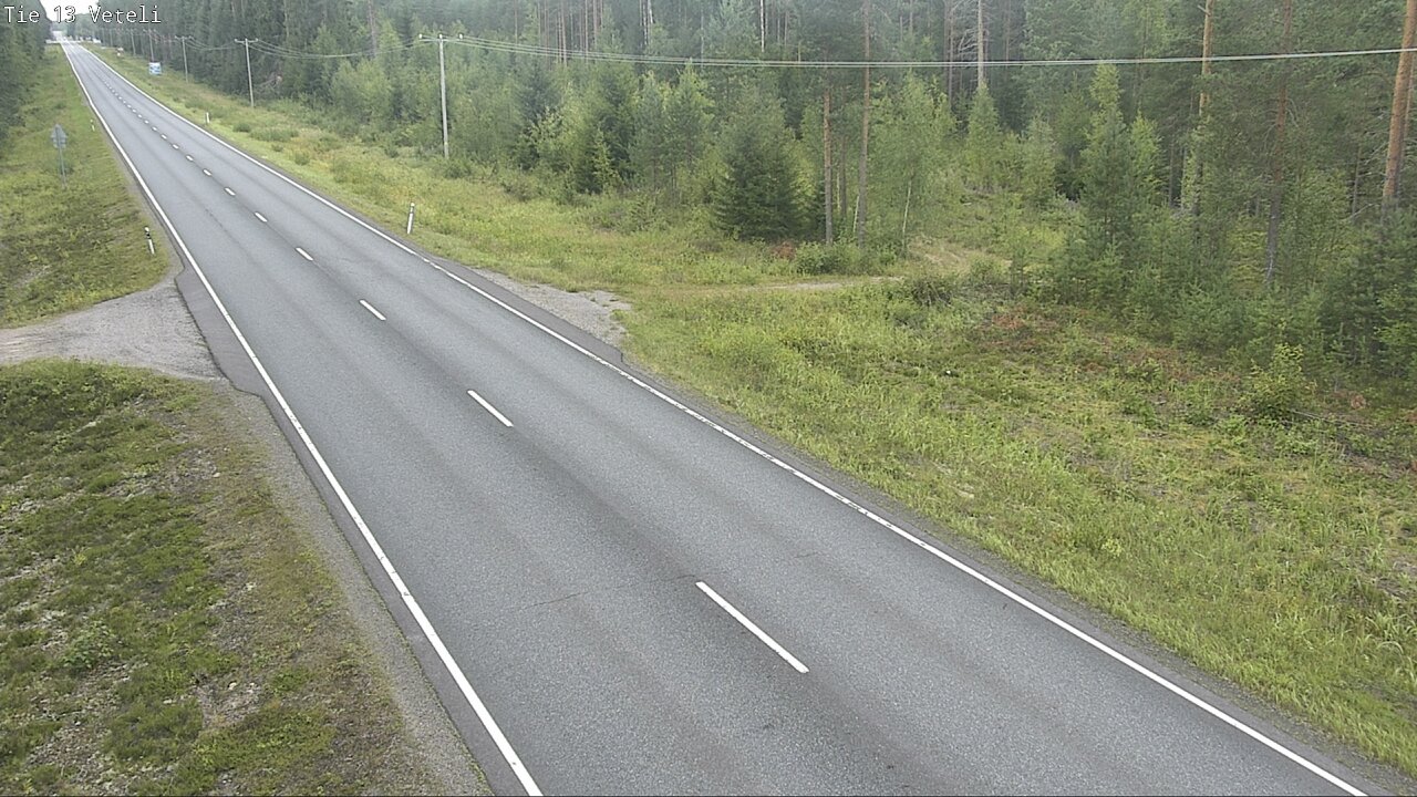 Weather Camera Image Väg 13 Vetil, Veteli, Keski-Pohjanmaa