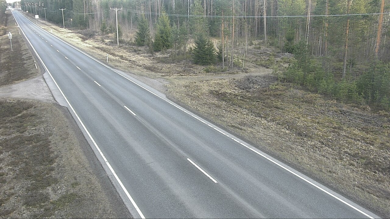 Weather Camera Image Väg 13 Vetil, Veteli, Keski-Pohjanmaa
