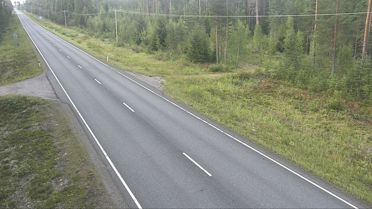 Weather Camera Image Road 13 Veteli, Veteli, Keski-Pohjanmaa