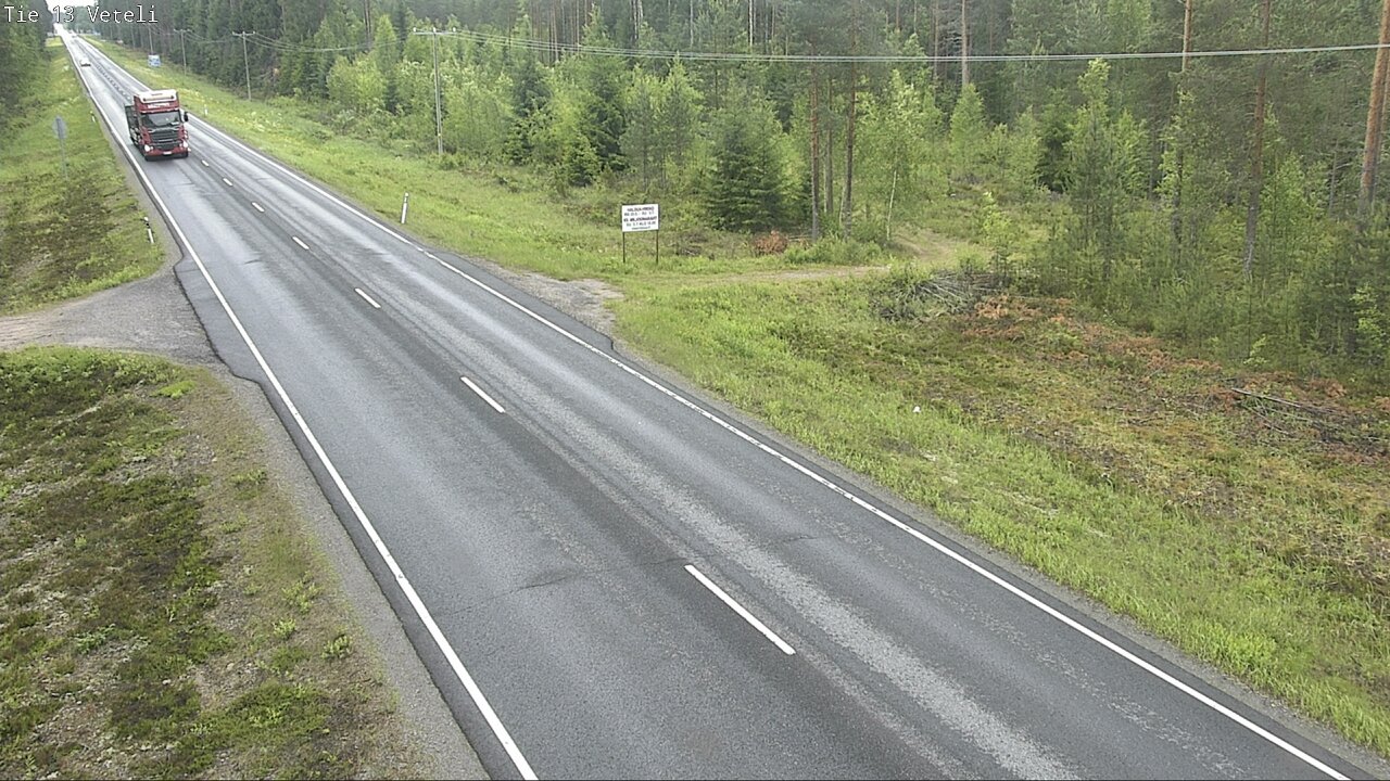 Weather Camera Image Väg 13 Vetil, Veteli, Keski-Pohjanmaa
