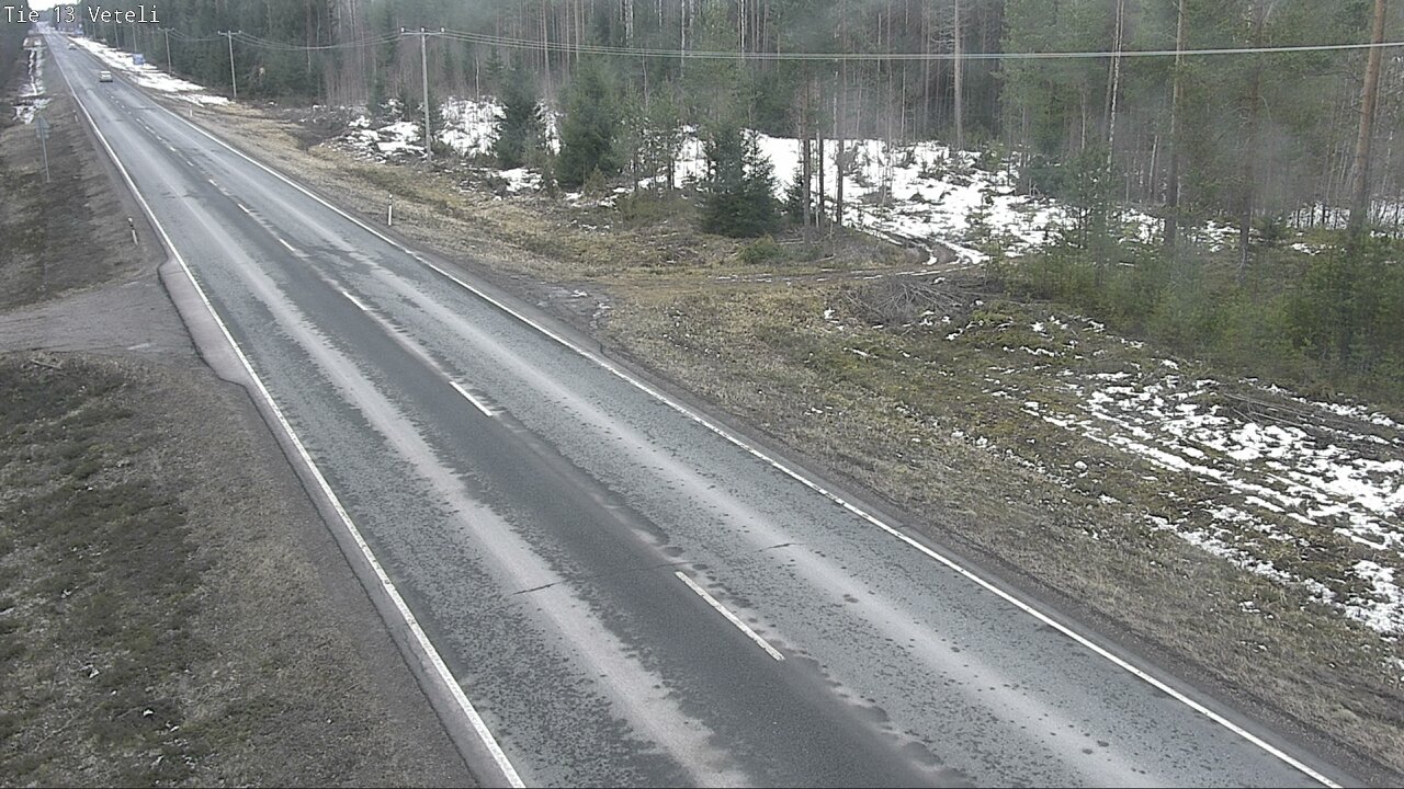 Weather Camera Image Väg 13 Vetil, Veteli, Keski-Pohjanmaa