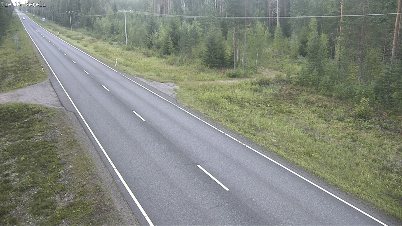 Weather Camera Image Road 13 Veteli, Veteli, Keski-Pohjanmaa