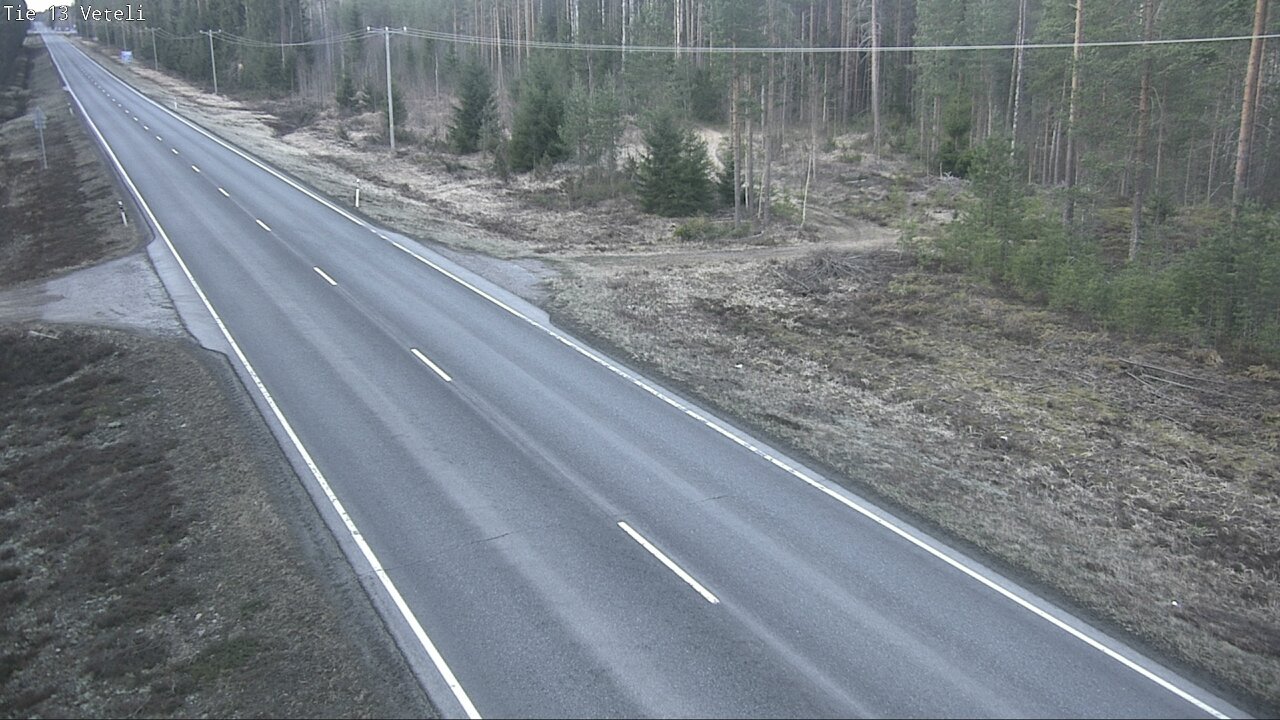 Weather Camera Image Road 13 Veteli, Veteli, Keski-Pohjanmaa