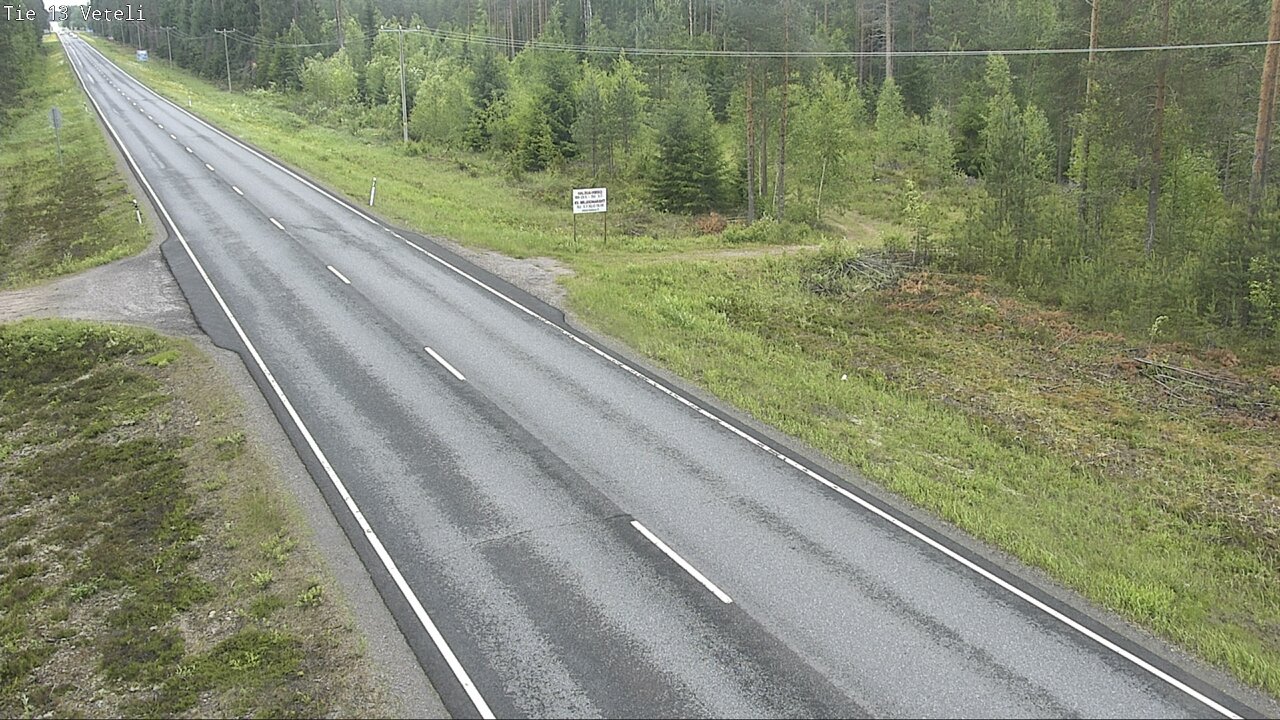 Weather Camera Image Väg 13 Vetil, Veteli, Keski-Pohjanmaa