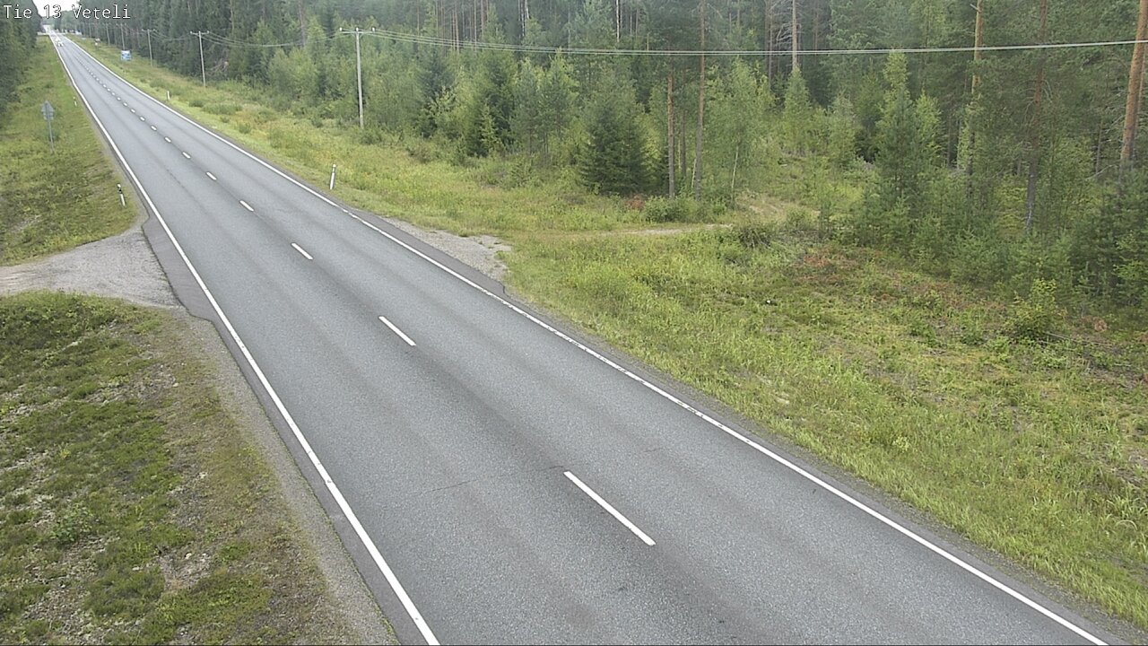 Weather Camera Image Road 13 Veteli, Veteli, Keski-Pohjanmaa