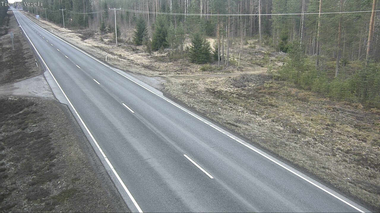 Weather Camera Image Road 13 Veteli, Veteli, Keski-Pohjanmaa