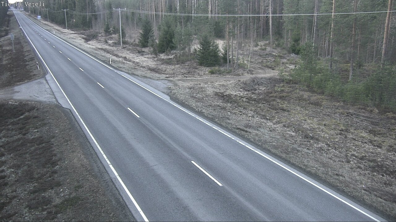 Weather Camera Image Road 13 Veteli, Veteli, Keski-Pohjanmaa