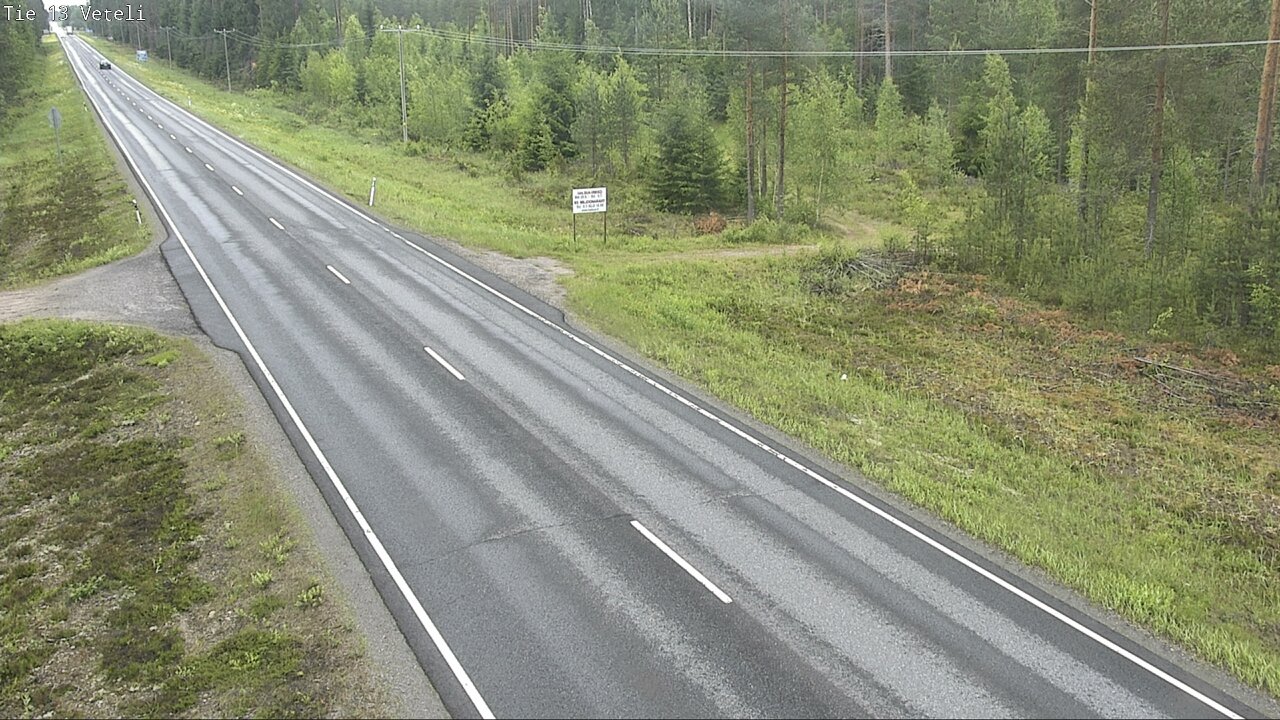 Weather Camera Image Väg 13 Vetil, Veteli, Keski-Pohjanmaa