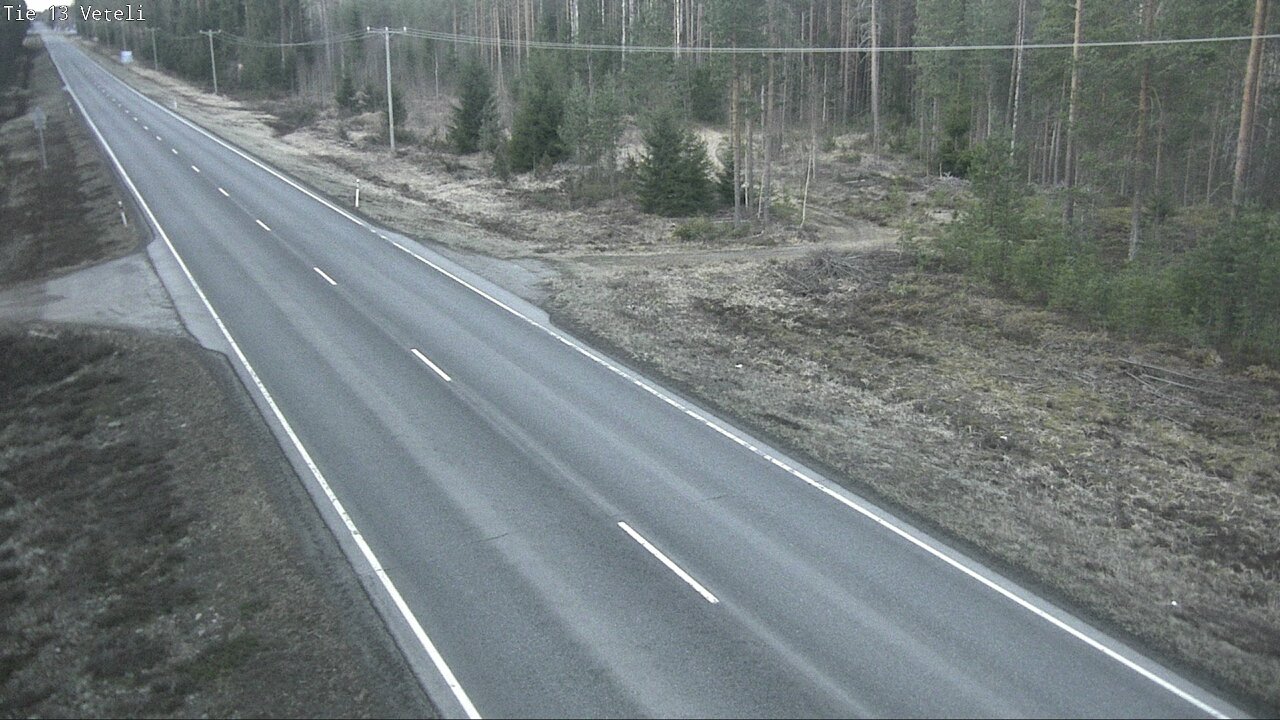 Weather Camera Image Road 13 Veteli, Veteli, Keski-Pohjanmaa