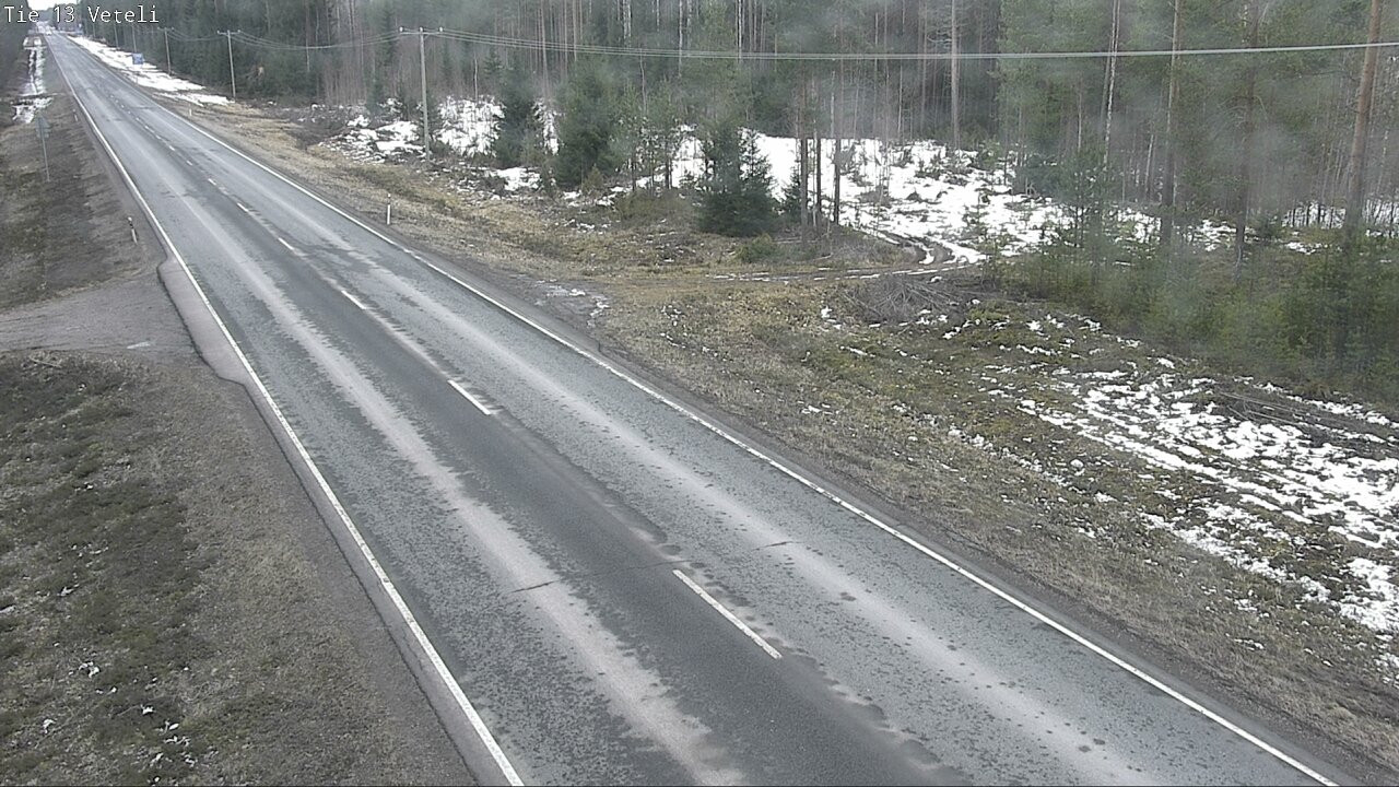 Weather Camera Image Väg 13 Vetil, Veteli, Keski-Pohjanmaa