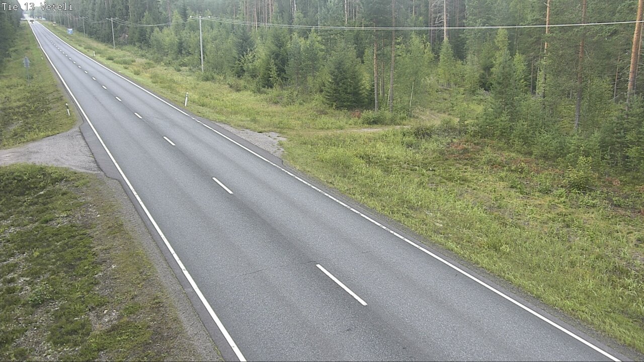 Weather Camera Image Road 13 Veteli, Veteli, Keski-Pohjanmaa