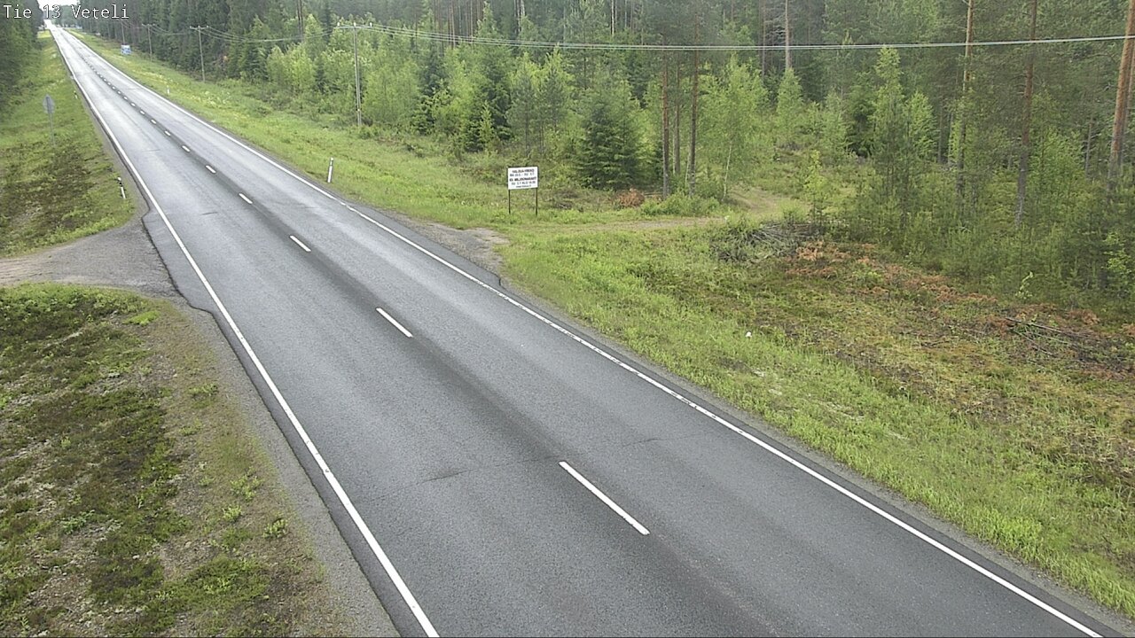 Weather Camera Image Väg 13 Vetil, Veteli, Keski-Pohjanmaa