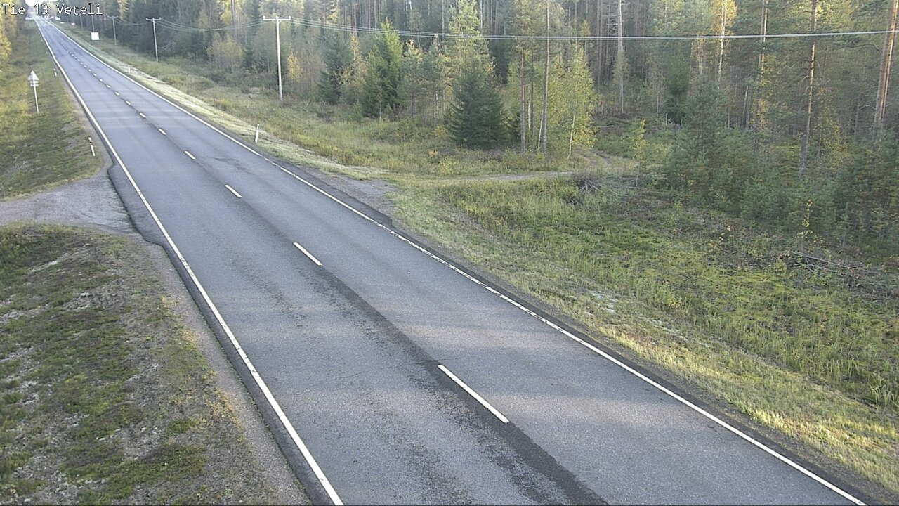 Weather Camera Image Road 13 Veteli, Veteli, Keski-Pohjanmaa