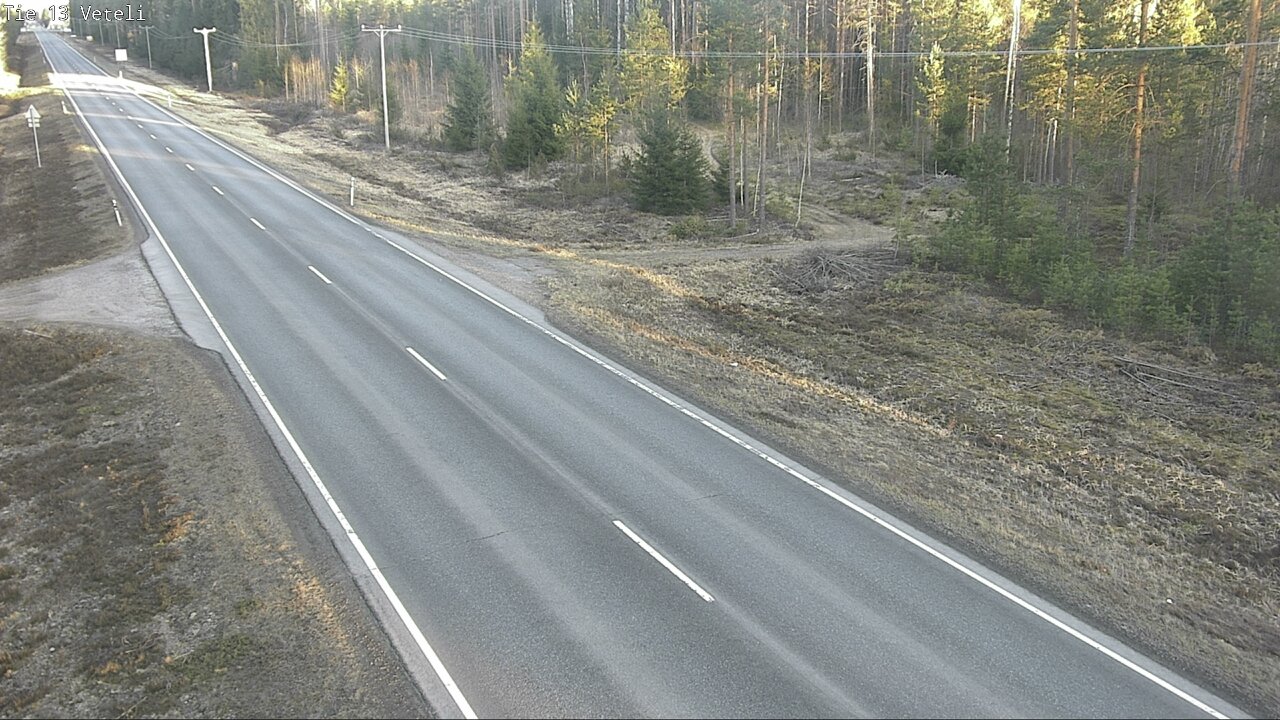 Weather Camera Image Väg 13 Vetil, Veteli, Keski-Pohjanmaa
