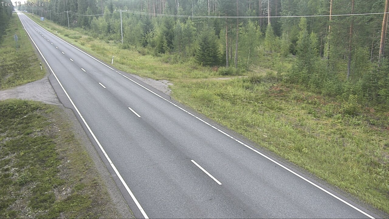 Weather Camera Image Road 13 Veteli, Veteli, Keski-Pohjanmaa