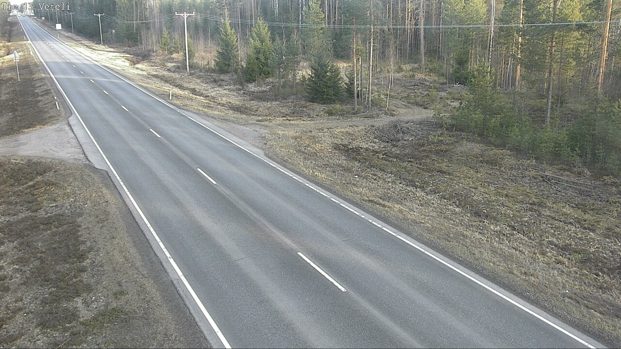 Weather Camera Image Väg 13 Vetil, Veteli, Keski-Pohjanmaa