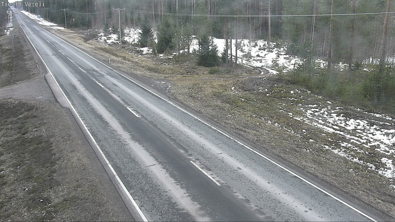 Weather Camera Image Väg 13 Vetil, Veteli, Keski-Pohjanmaa