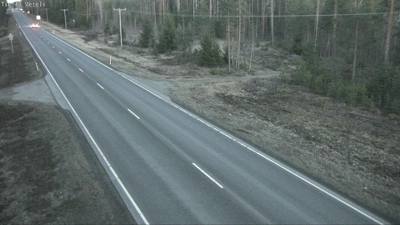 Weather Camera Image Väg 13 Vetil, Veteli, Keski-Pohjanmaa