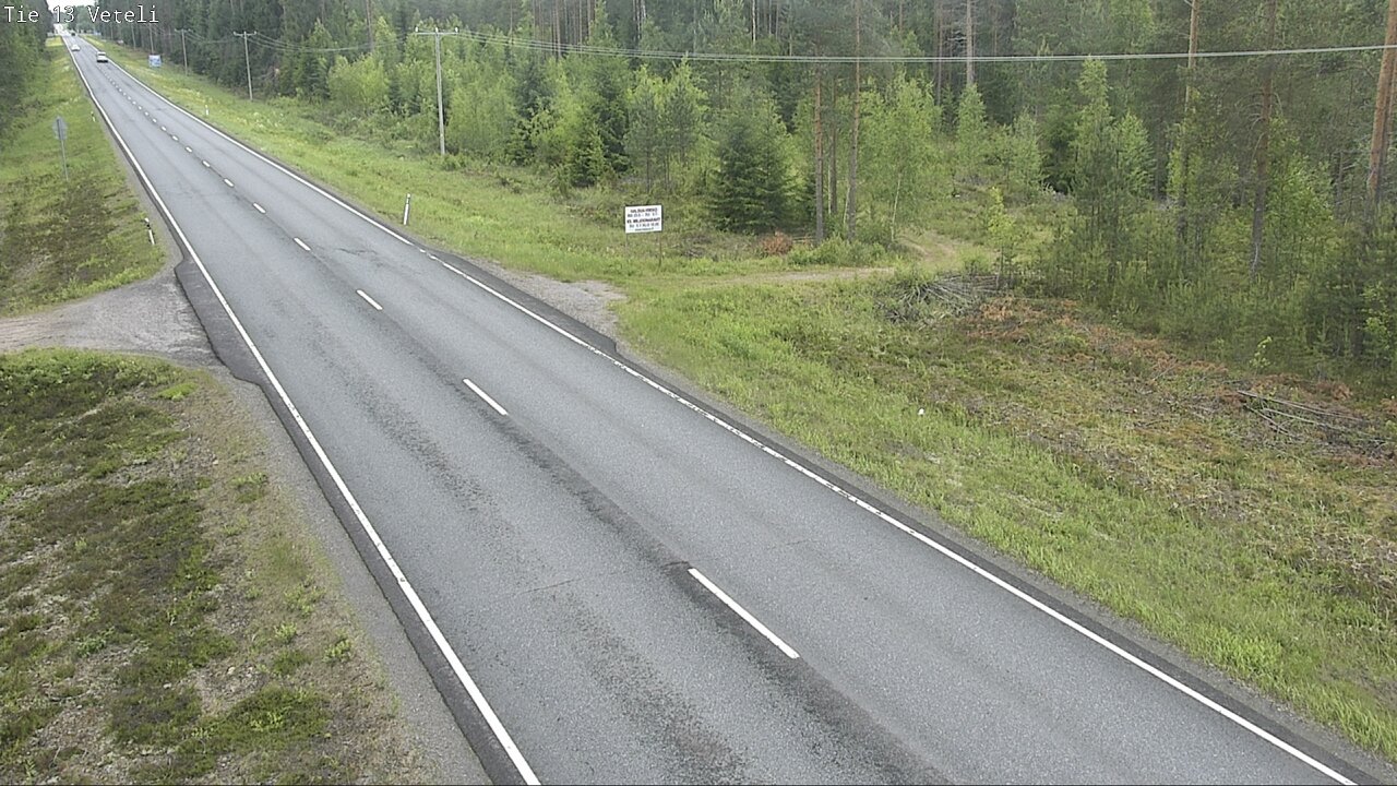 Weather Camera Image Väg 13 Vetil, Veteli, Keski-Pohjanmaa