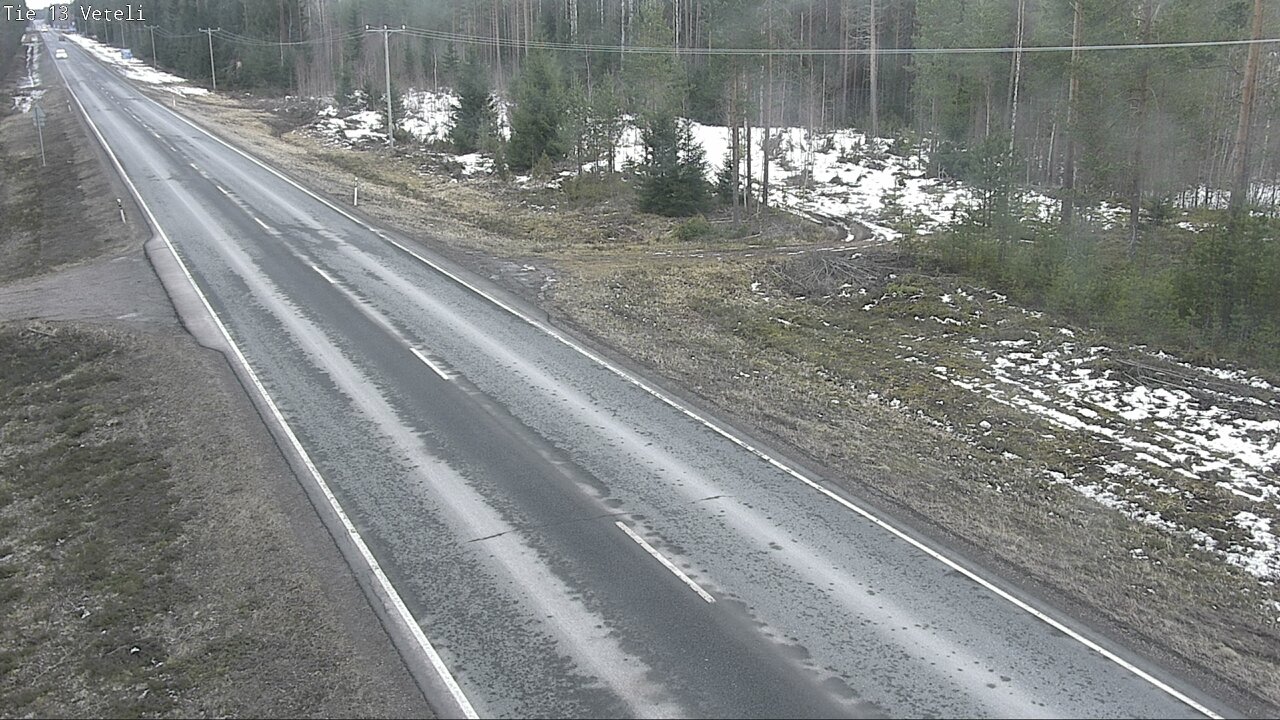 Weather Camera Image Väg 13 Vetil, Veteli, Keski-Pohjanmaa