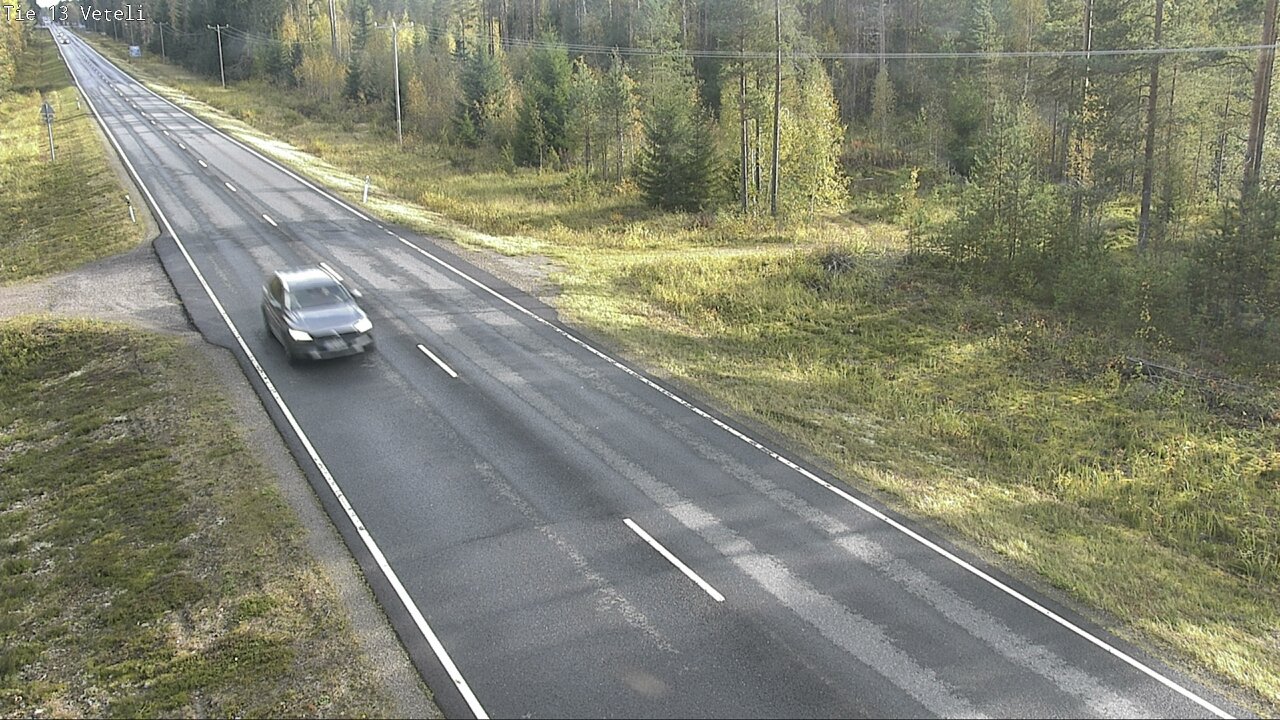 Weather Camera Image Road 13 Veteli, Veteli, Keski-Pohjanmaa
