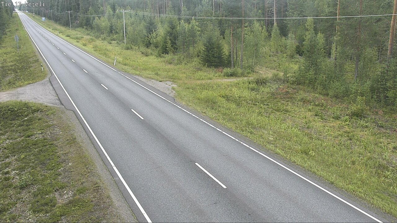 Weather Camera Image Road 13 Veteli, Veteli, Keski-Pohjanmaa