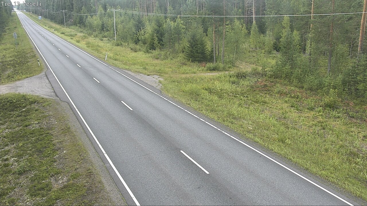 Weather Camera Image Väg 13 Vetil, Veteli, Keski-Pohjanmaa