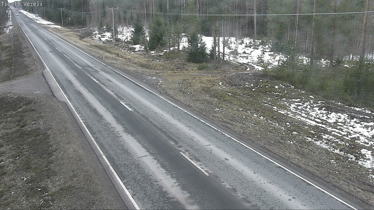 Weather Camera Image Väg 13 Vetil, Veteli, Keski-Pohjanmaa