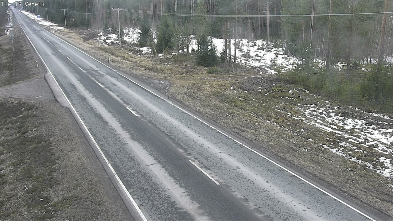 Weather Camera Image Väg 13 Vetil, Veteli, Keski-Pohjanmaa