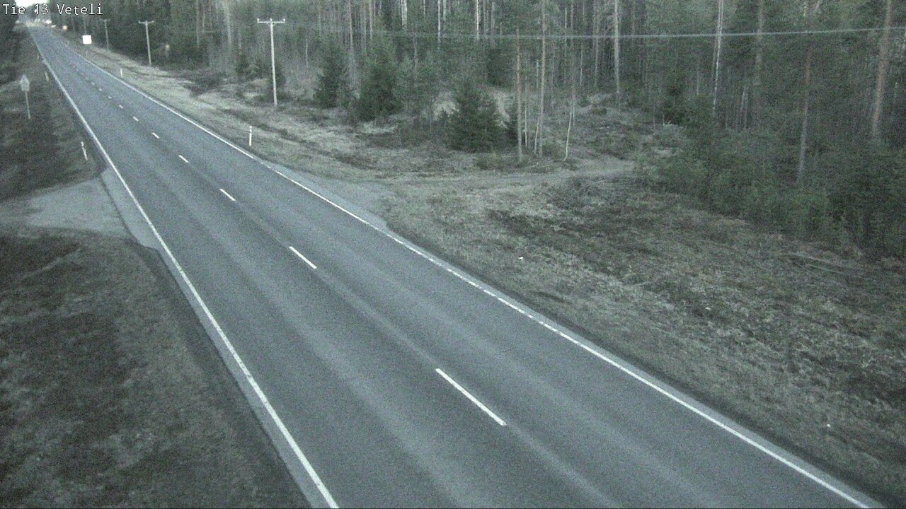 Weather Camera Image Väg 13 Vetil, Veteli, Keski-Pohjanmaa