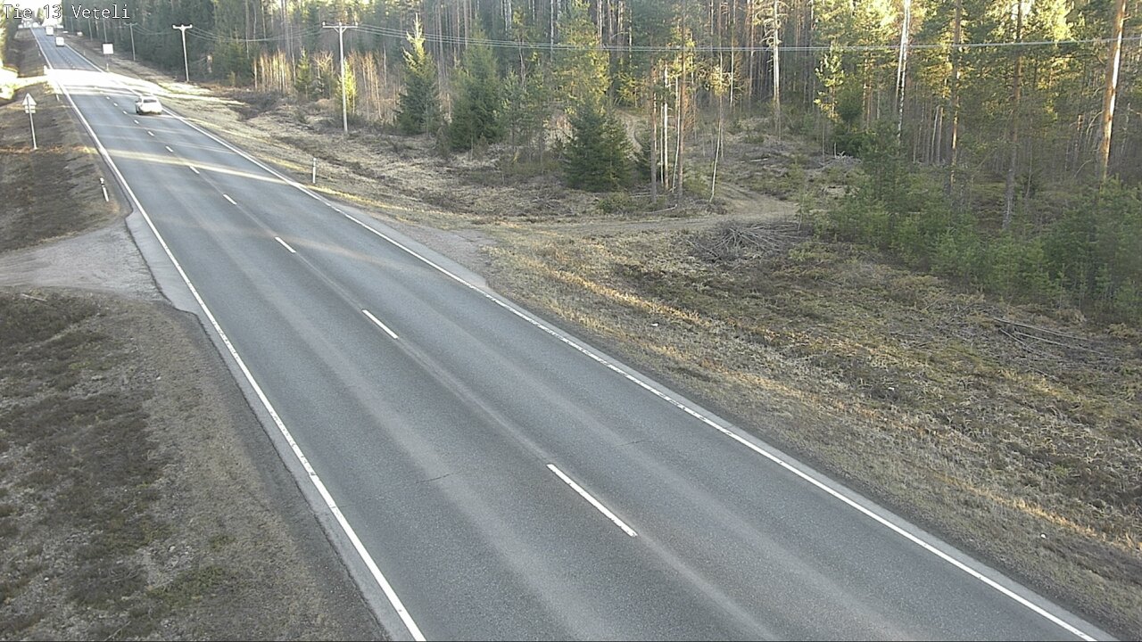 Weather Camera Image Väg 13 Vetil, Veteli, Keski-Pohjanmaa