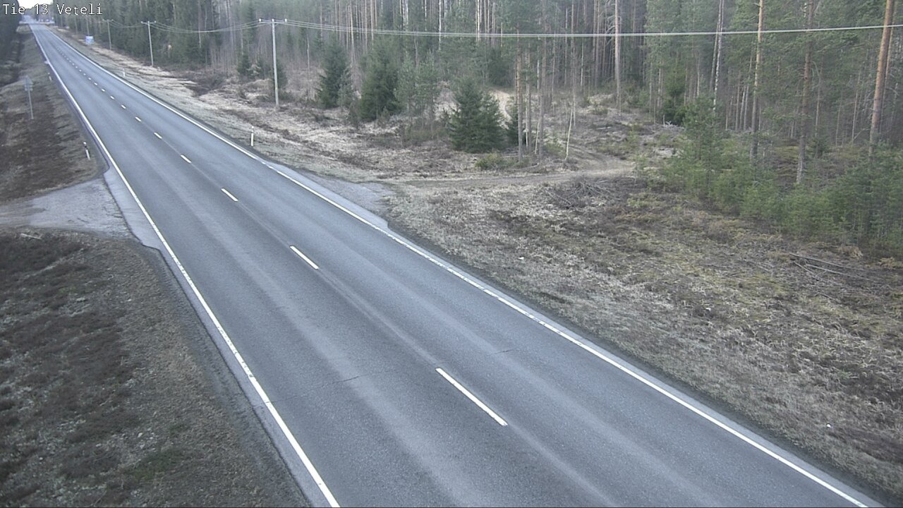 Weather Camera Image Road 13 Veteli, Veteli, Keski-Pohjanmaa