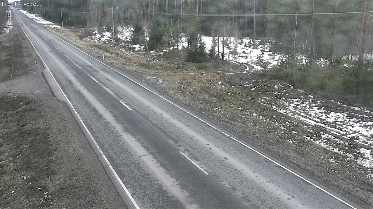 Weather Camera Image Väg 13 Vetil, Veteli, Keski-Pohjanmaa