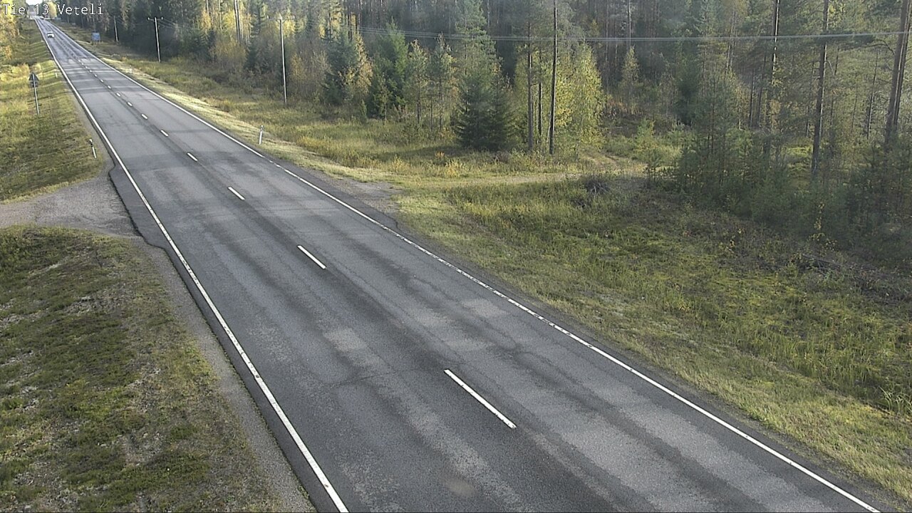 Weather Camera Image Road 13 Veteli, Veteli, Keski-Pohjanmaa