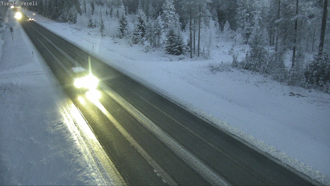 Weather Camera Image Väg 13 Vetil, Veteli, Keski-Pohjanmaa
